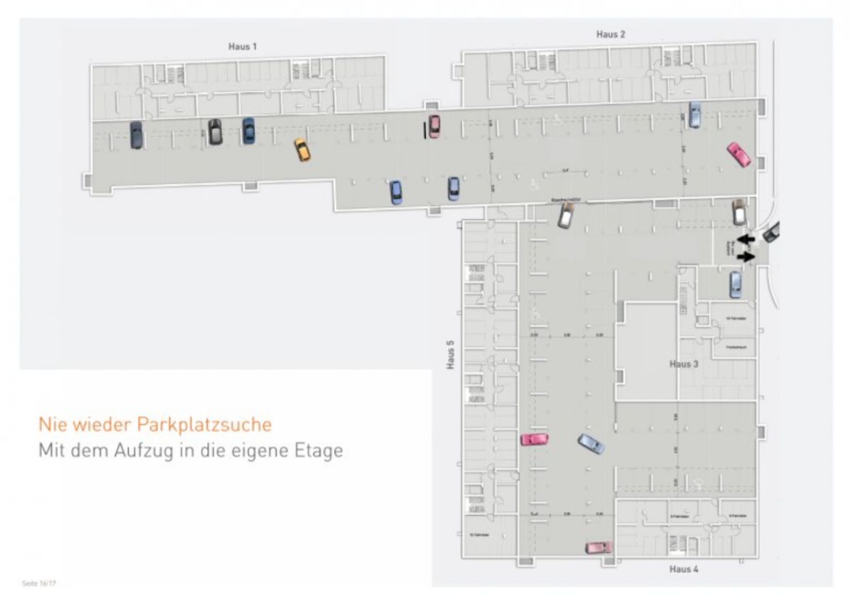 Tiefgarage Plan